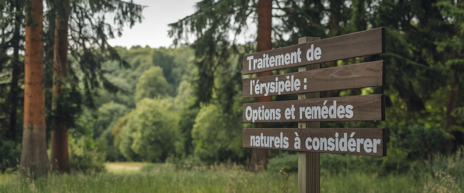 <h1>Traitement de l'érysipèle : options et remèdes naturels à considérer</h1>